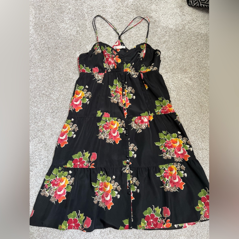 American Eagle knee length dress floral dress